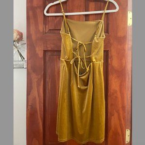 Urban Outfitters Velvet Mini Dress